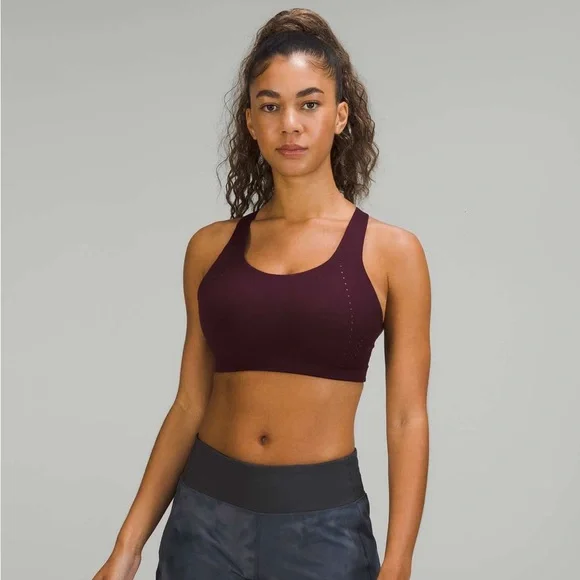 Lululemon AirSupport Bra *High Support Cassis / Plumful - Size 38D - Picture 5 of 8